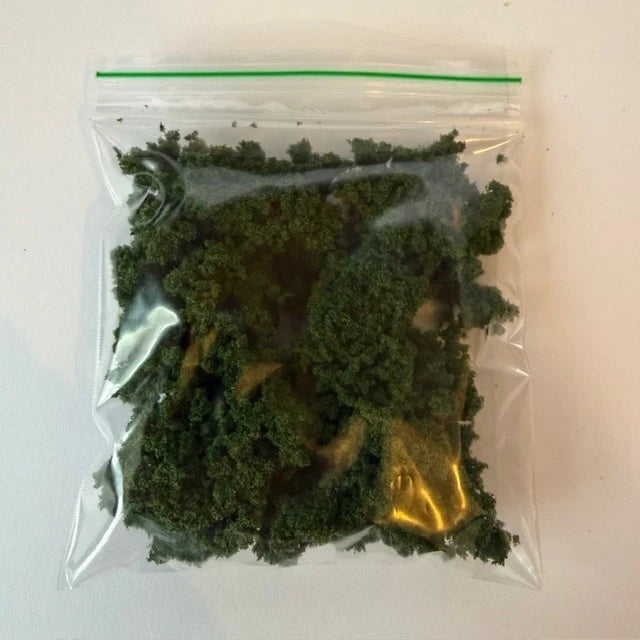 Dark Green Clump Foliage, Woodland Scenic, Diorama, Scenery, Architeture Model