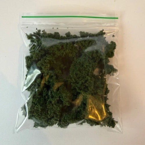 Dark Green Clump Foliage, Woodland Scenic, Diorama, Scenery, Architeture Model