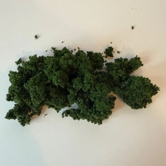 Dark Green Clump Foliage, Woodland Scenic, Diorama, Scenery, Architeture Model